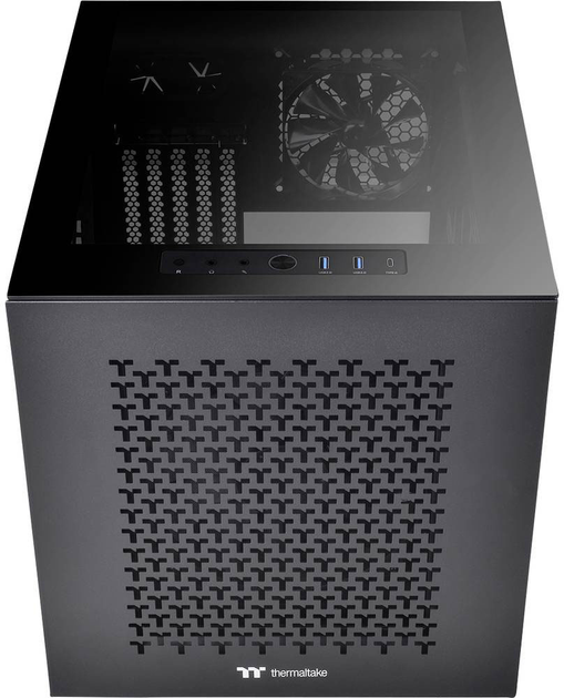 Obudowa Thermaltake Divider 200 TG Air Black (CA-1V1-00S1WN-01) - obraz 4