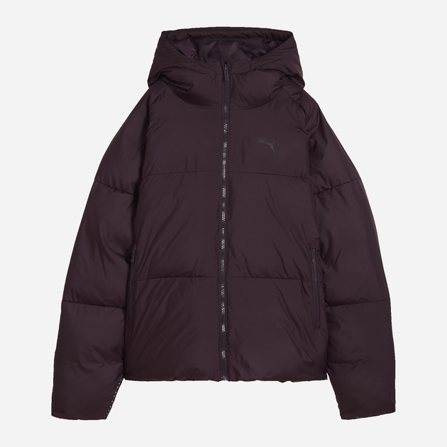 Куртка демисезонная с капюшоном женская Puma Poly Puffer 62648944 XS Фиолетовая (4067981231690) - изображение 3