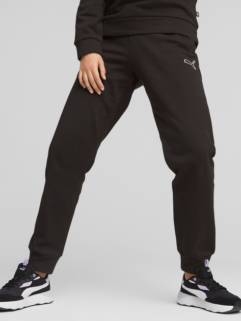 Акція на Спортивні штани утеплені жіночі Puma Better Essentials Pants 67680501 L Чорні від Rozetka