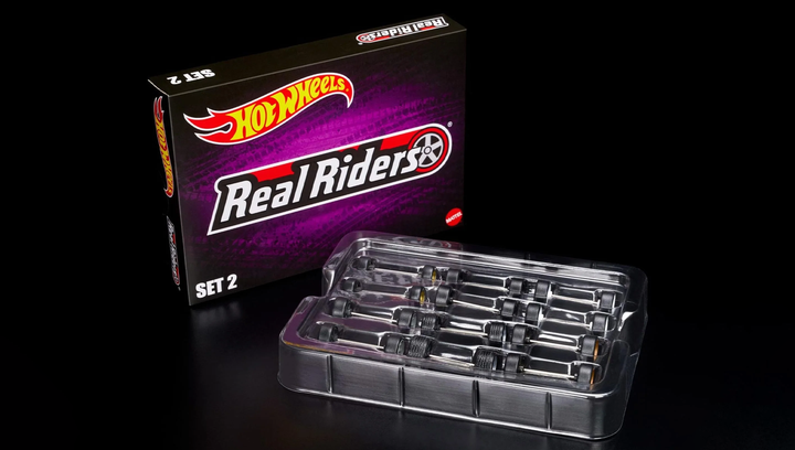 Колеса 24шт Hot Wheels Real Riders Wheels Pack - Set 2 Red Line