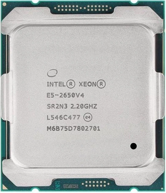 Процессор Intel Xeon E5-2650 V4 2,2 GHz (2,9 GHz) 12 ядер Socket 2011-3 (LGA2011-3) SR2N3 (Б/У) (№3153) - изображение 2