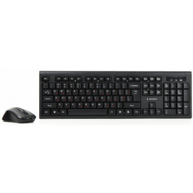 Комплект Gembird KBS-WM-03-UA Wireless Black (KBS-WM-03-UA) - изображение 2