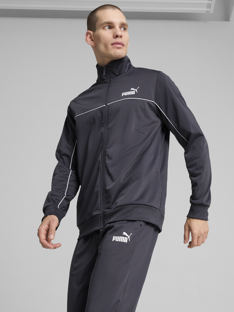 Спортивный костюм мужской Puma Poly Piping Suit 68189669 XXL Серый (4067981098545) - изображение 3