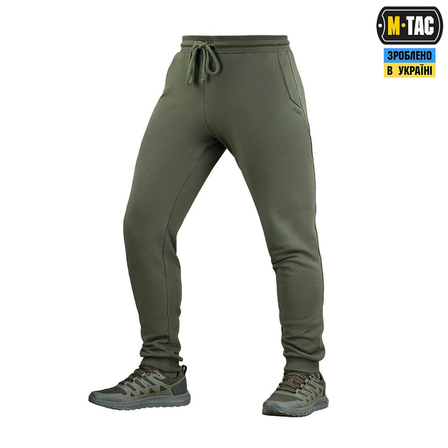 Тактичні штани M-Tac Cotton Classic Army Olive олива XL/R - зображення 1