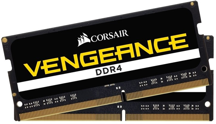 Pamięć RAM Corsair DDR4-2666 16384MB PC4-21300 (Kit of 2x8192) Vengeance Black (CMSX16GX4M2A2666C18) - obraz 1