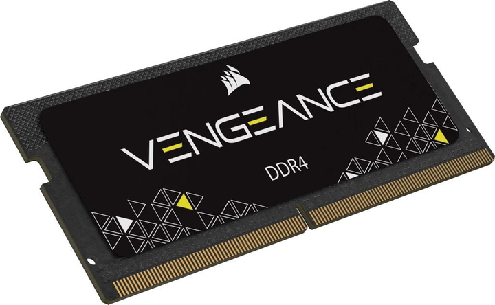 Оперативна пам'ять Corsair DDR4-2666 16384MB PC4-21300 Vengeance Black (CMSX16GX4M1A2666C18) - зображення 2