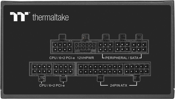 Блок живлення Thermaltake Toughpower PF3 750W 5x PCIe Чорний (4713227536455) - зображення 7