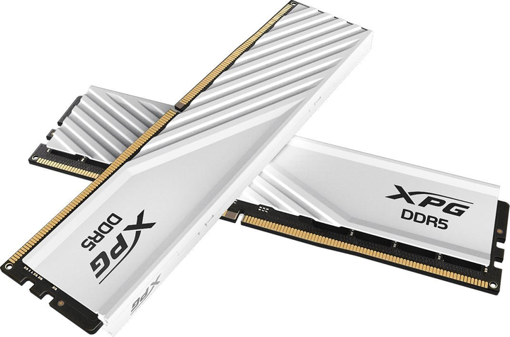 Pamięć RAM ADATA DDR5-6000 32768MB PC5-48000 (Kit of 2x16384) XPG Lancer Blade White (AX5U6000C3016G-DTLABWH) - obraz 1