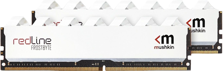 Оперативна пам'ять Mushkin DDR4-3600 65536MB PC4-28800 (Kit of 2x32768) Redline White (MRD4U360GKKP32GX2) - зображення 1