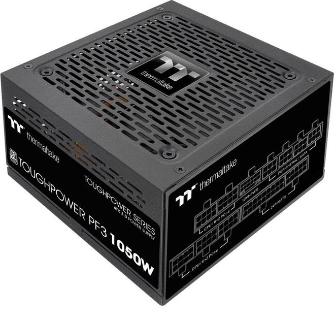 Блок питания Thermaltake Toughpower PF3 1050W 6x PCIe Черный (4713227536677) - изображение 1