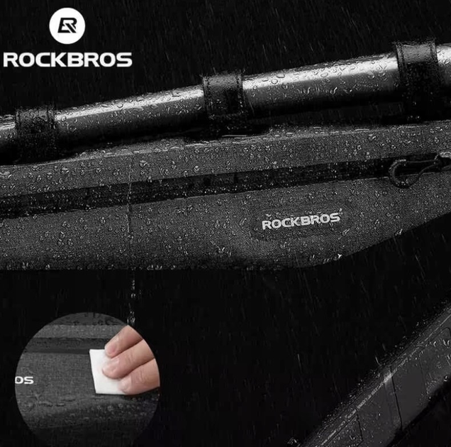 Torba rowerowa Rockbros AS-052 na ramę Szara (7016802869786) - obraz 8
