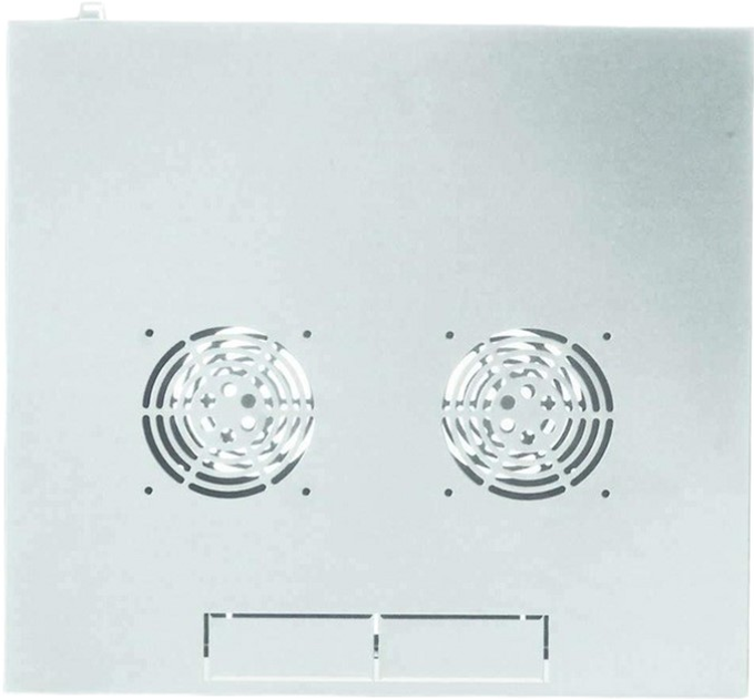 Szafa serwerowa naścienna TECHly ECO 19" z drzwiami szklanymi 6U Grey (8054529022229) - obraz 3