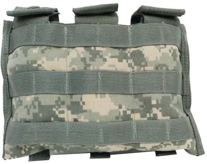 Результат тактичний для трьох магазинів М4, М16, AR15 Three Mag Pouch піксель - зображення 2