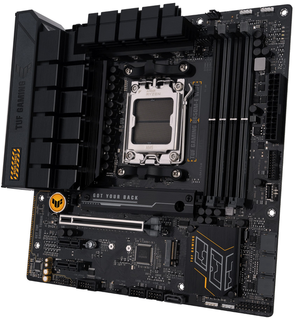 Материнська плата Asus TUF GAMING B650M-E WIFI (sAM5, AMD B650, PCI-Ex16) - зображення 3