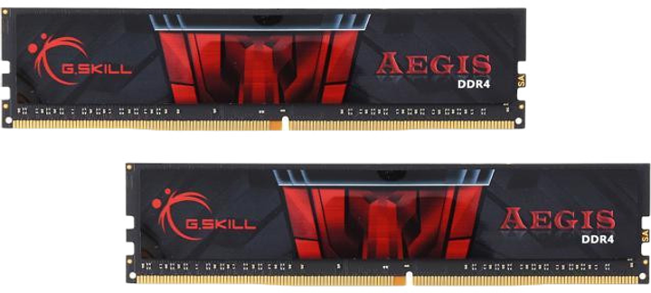 Оперативна пам'ять G.Skill Aegis DDR4-2133 8192MB (Kit of 2x4096) F4-2133C15D-8GIS (4719692009524) - зображення 1