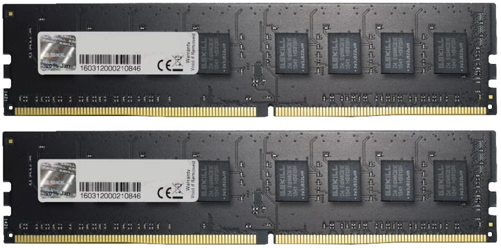 Pamięć RAM G.Skill Value DDR4-2133 8192MB (Kit of 2x4096) F4-2133C15D-8GIS (4719692006851) - obraz 1