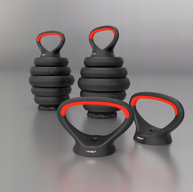Набір обтяжувачів HMS PRO SET 6 в 1 SGN120 20 кг (5907695553000) - зображення 11