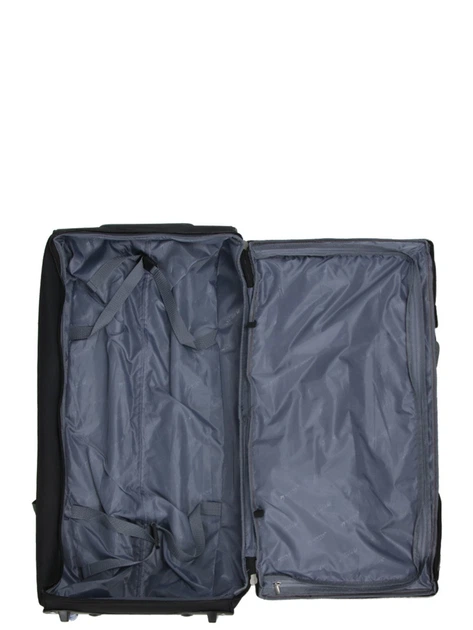 Большая сумка на колесах Airtex 819 Adrastée 80х37x40 см 90л Черная (Black) - изображение 9