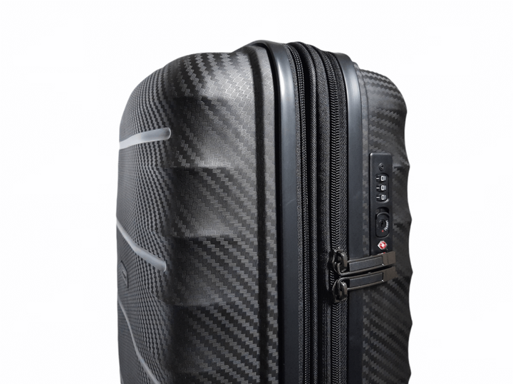 Чемодан дорожный Малый (S) под Ручную кладь Полипропилен Airtex 242 45л 55x39,5x22,5см Черный (Black) - Фото 6 Чемодан дорожный Малый (S) под Ручную кладь Полипропилен Airtex 242 45л 55x39,5x22,5см Черный (Black) - изображение 6