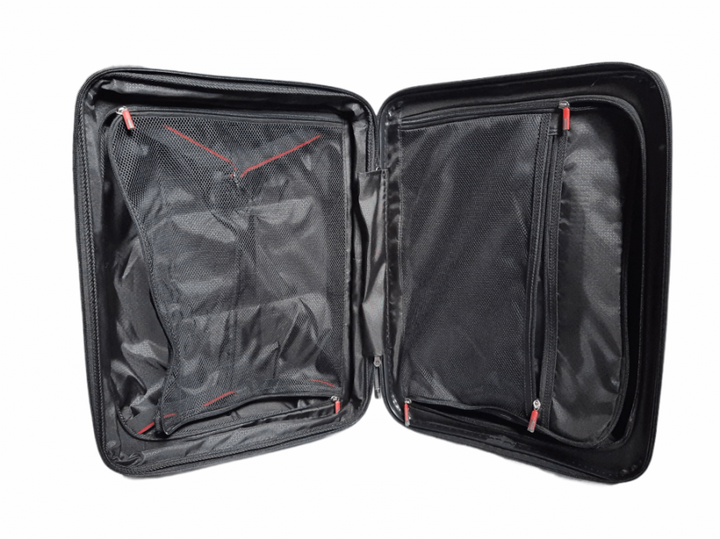 Чемодан дорожный Малый (S) под Ручную кладь Полипропилен Airtex 242 45л 55x39,5x22,5см Черный (Black) - Фото 7 Чемодан дорожный Малый (S) под Ручную кладь Полипропилен Airtex 242 45л 55x39,5x22,5см Черный (Black) - изображение 7