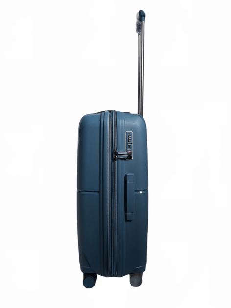 Чемодан дорожный Средний (М) Полипропилен Airtex 245 75л 67,5x46x27,5см Синий (Blue) - изображение 3