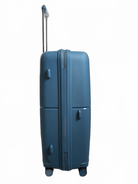 Чемодан дорожный Гигант (XL) Полипропилен Airtex 245 108л 77x52x31см Синий (Blue) - изображение 5