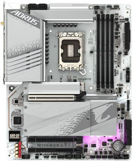 Материнская плата Gigabyte z790 a elite ax ice (Intel z790, Socket 1700 ...