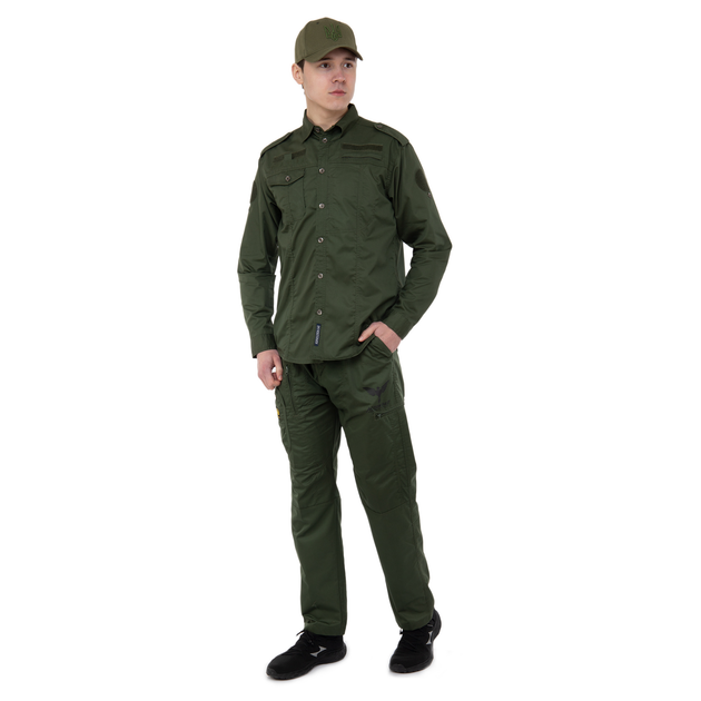 Костюм тактичний (сорочка та штані) Military Rangers Top (поліестер, бавовна, р-р L, Оливковий) - зображення 1