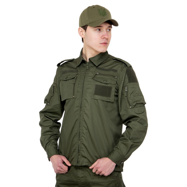 Костюм тактичний (китель та штані) Military Rangers Deluxe (поліестер, бавовна, р-р 3XL, Оливковий) - зображення 2