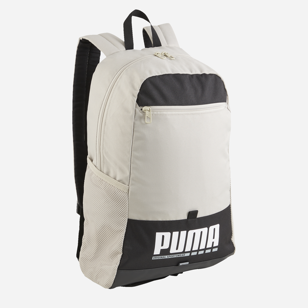 Акція на Рюкзак спортивний тканинний 21 л Puma Plus Backpack 09034605 Бежевий від Rozetka