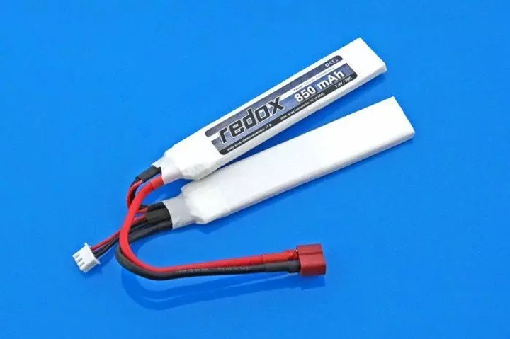 Акумулятор Redox LiPo 850 mAh 7,4V 20C T-connect 2-module - изображение 1