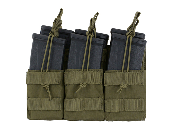 Підсумок 8Fields 6 Mag Triple Stacker M4/M16/AR-15 Olive - зображення 1