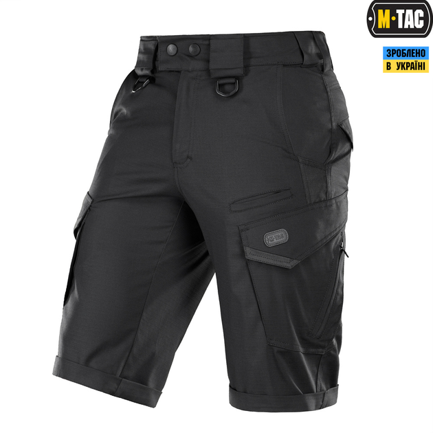 Шорти M-Tac Aggressor Gen.II Flex Army Black Size M - изображение 1