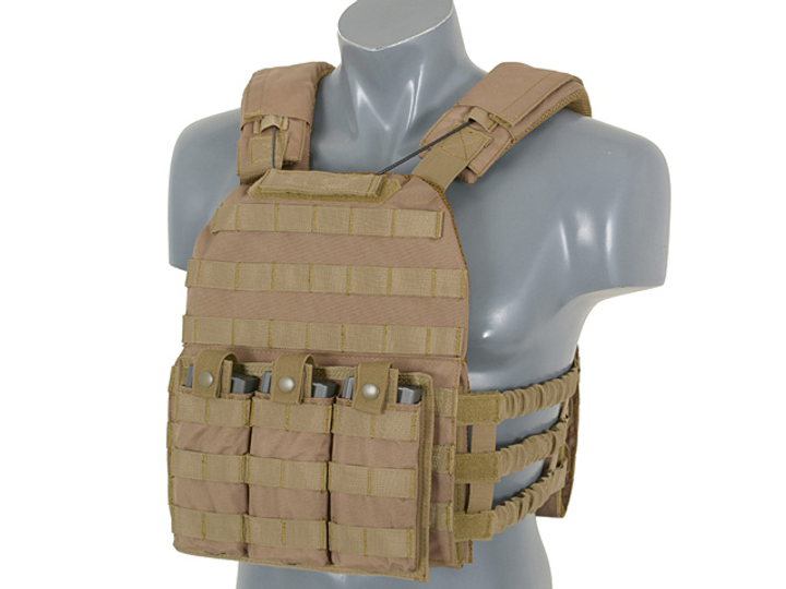 Плитоноска 8Fields First Defense Plate Carrier Coyote - изображение 2