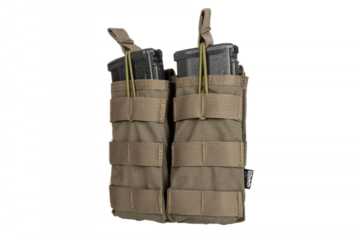 Підсумок подвійний відкритий Primal Gear Double Carbine Magazine Pouch Ridae Olive - изображение 1