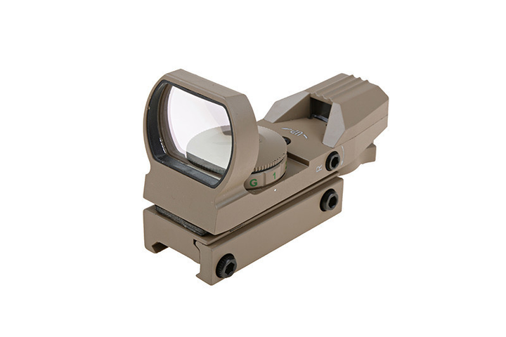 Коліматорний приціл Open Reflex Sight Theta Optics Tan - изображение 1