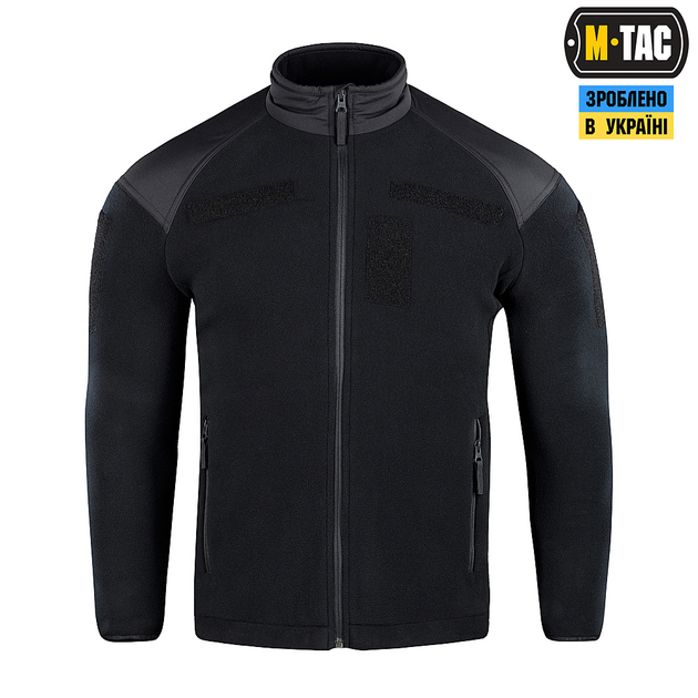 Куртка M-TAC Combat Fleece Jacket Black Size XXL/R - изображение 2