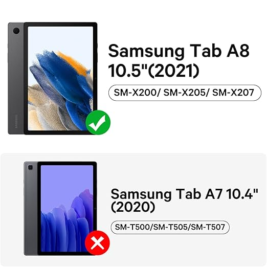 Чехол-клавиатура 10.5" Earto Keyboard Case Samsung Tab A8 Black Б/В g2 - изображение 2