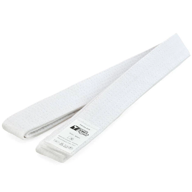 Kimono do karate z pasem PROFIGHT 120 cm Białe (5902860631002) - obraz 3