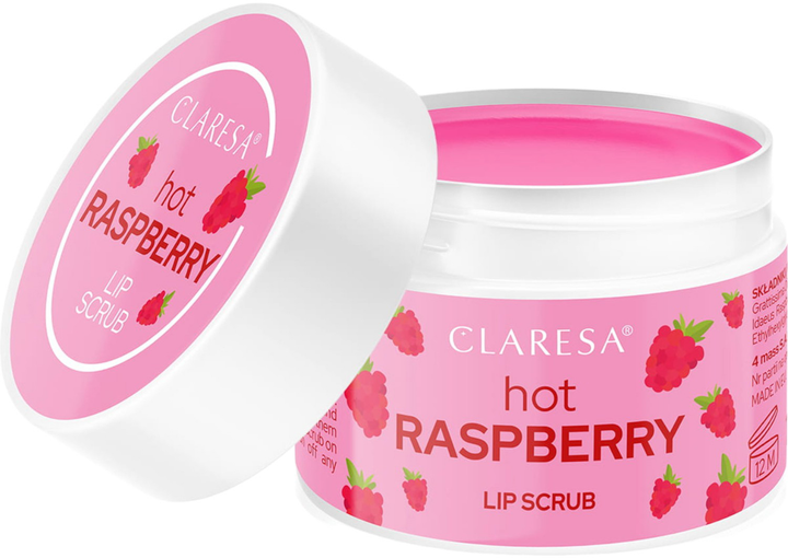 Скраб для губ Claresa Hot Raspberry 15 г (5903819812985) - изображение 1