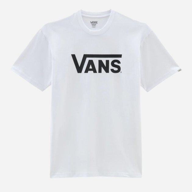 Футболка бавовняна чоловіча Vans CLASSIC TEE-B M Біла (196015429889) - зображення 1