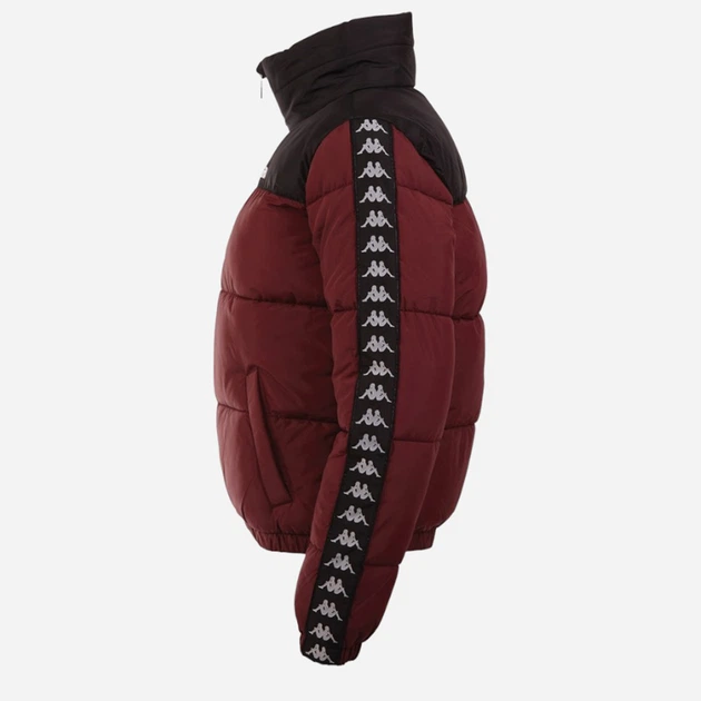 Kurtka zimowa damska Kappa Lebana M Burgundowy/Czarny (4056142930497) - obraz 3