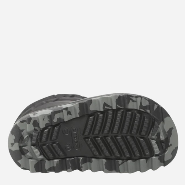 Дитячі зимові чоботи-дутики для дівчинки Crocs Classic Neo Puff Boot K 207684 28-29 Чорні (191448883383) - зображення 5