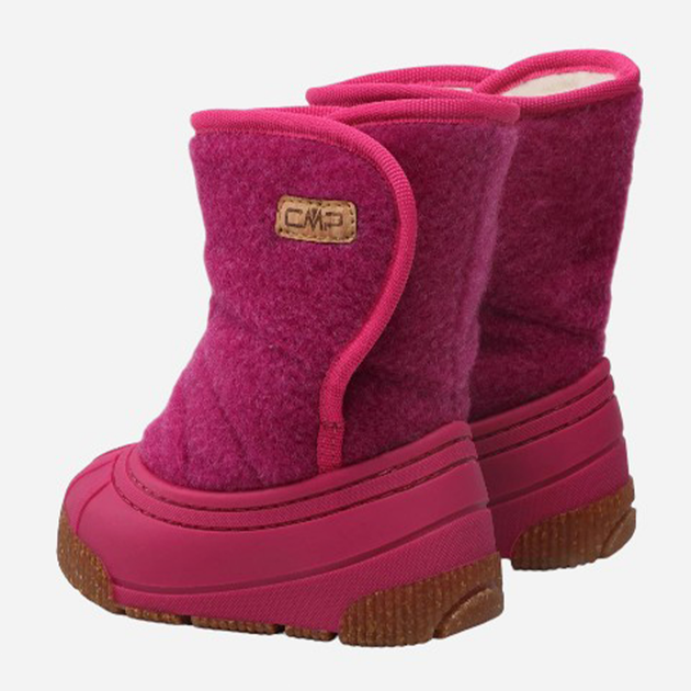 Śniegowce dziecięce dla dziewczynki CMP Latu Snowboot 3Q74822-C922 24-25 Malinowe (8059342419584) - obraz 3