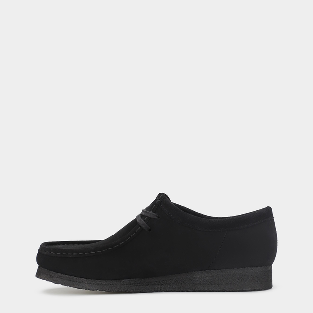 Чоловічі мокасини Clarks Originals Wallabee 26155519 43 Чорні (5059304190523/261555197090) - зображення 3