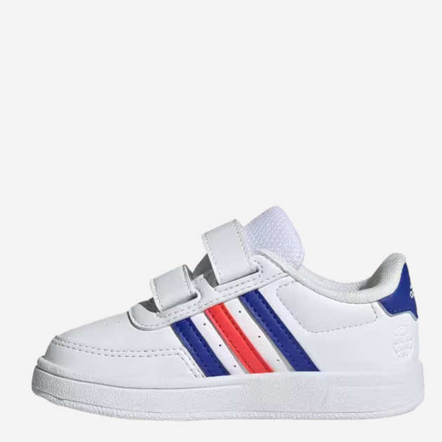 Дитячі кеди для хлопчика adidas Breaknet 2.0 CF I HP8971 23 Білі з синім і червоним (4066749944728) - зображення 3