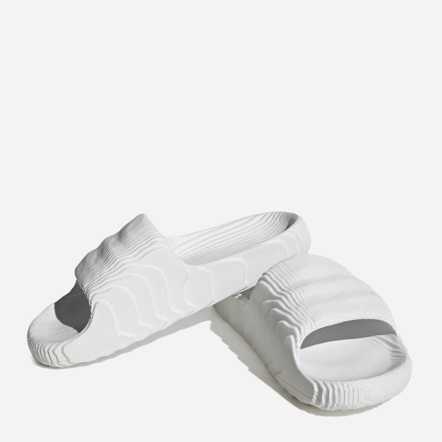 Чоловічі шльопанці для пляжу adidas Adilette 22 HQ4672 42 (8US) Білі (4066749530761) - зображення 2