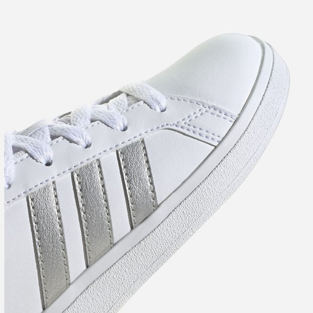 Підліткові кеди для дівчинки adidas Originals Court 2.0 K GW6506 36 (3.5US) Білі (4065426173369) - зображення 7