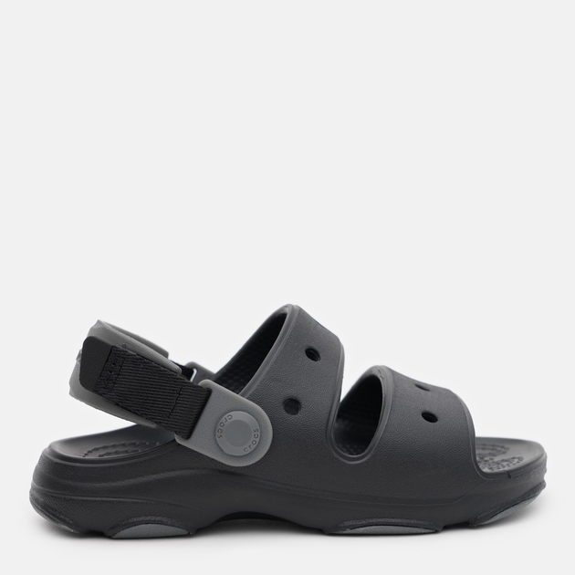 Sandały chłopięce Crocs 207707-BLACK 32-33 Czarne (191448975507) - obraz 1