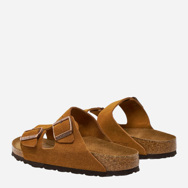 Чоловічі шльопанці Birkenstock 1009527 43 Коричневі (4044477042930) - зображення 5